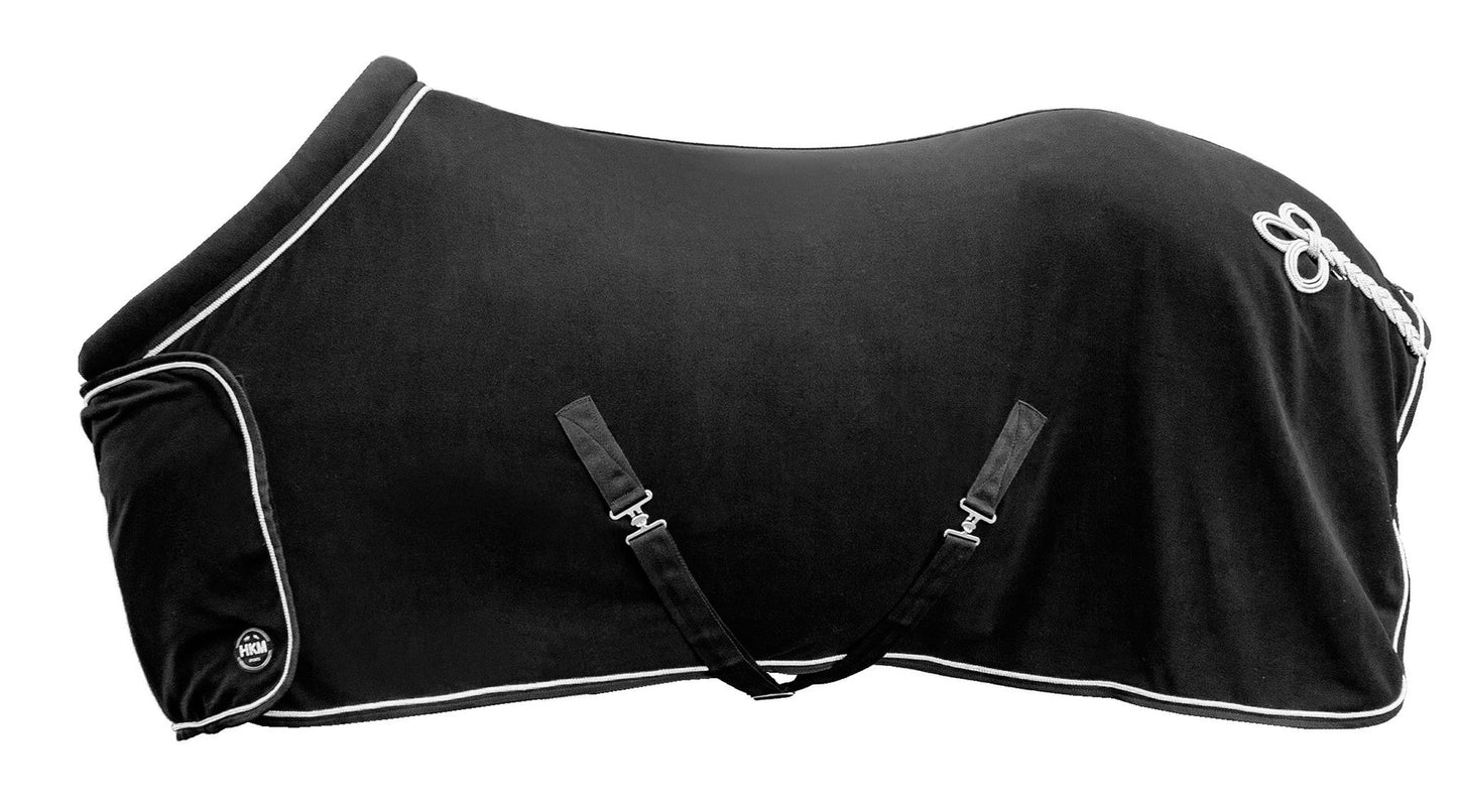 Manta para caballo HKM Fleece Rug with Collar detalle 3