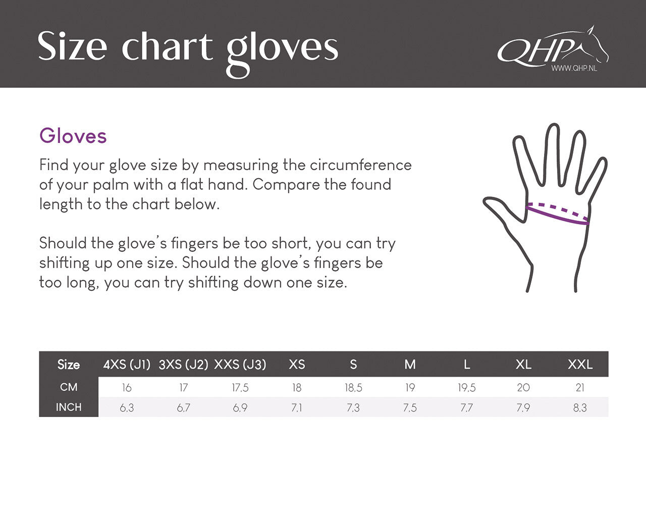 Guantes Glove Force invierno QHP para invierno - vista 7