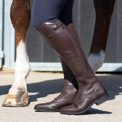 Botas de equitación QHP Tamar Adult wide para equitación - vista 2
