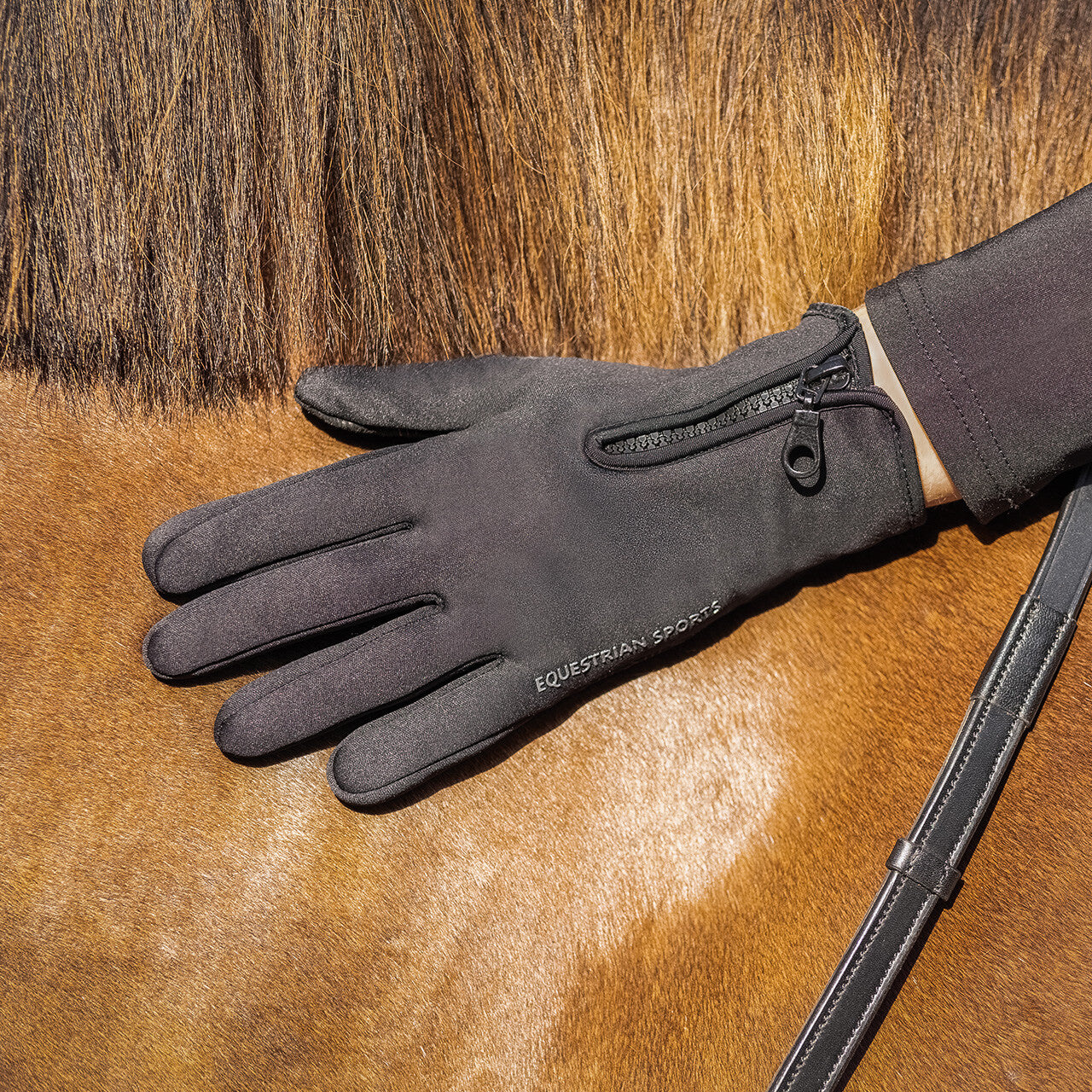 Guantes Glove Vienna impermeable QHP para equitación - vista 18