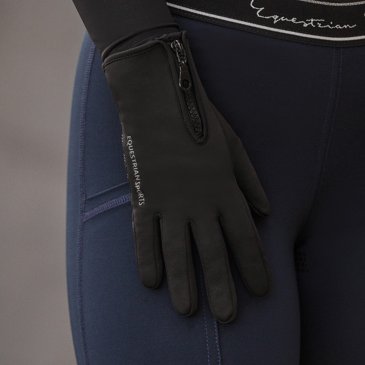Guantes Glove Vienna impermeable QHP para equitación - vista 5