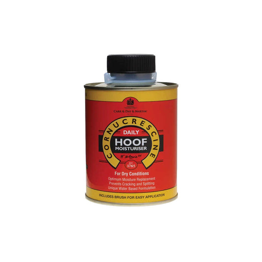 Aceite Hidratante para Cascos – Cornucrescine Daily Hoof Moisturiser (500 ml) Carr & Day & Martin – Paso 2/3 del protocolo diario