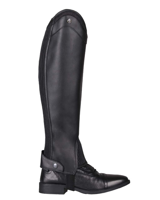 Polainas QHP Chap Shimmer Adult low wide para equitación