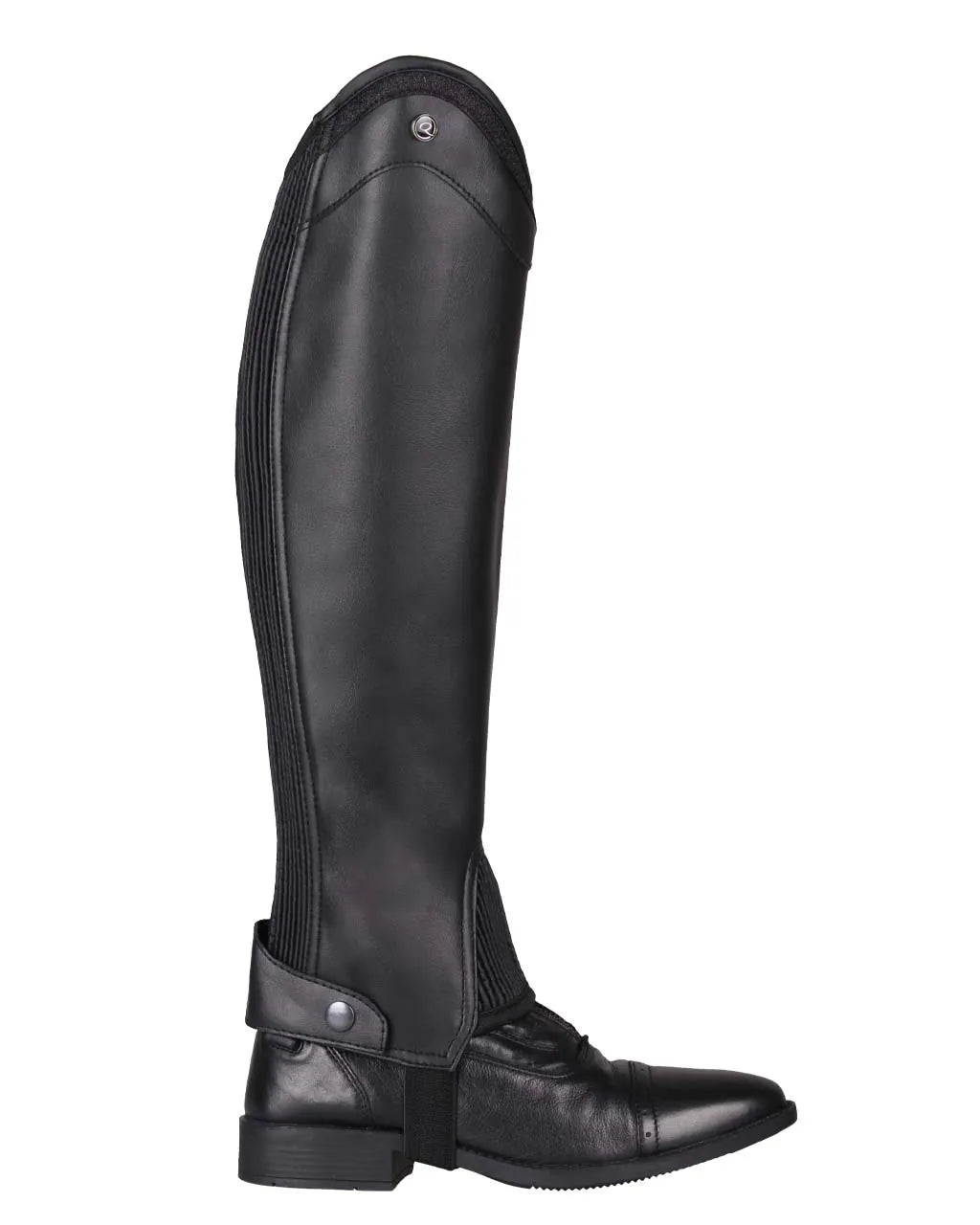Polainas QHP Chap Shimmer Adult low wide para equitación - vista 2