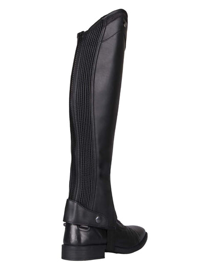 Polainas QHP Chap Shimmer Adult low wide para equitación - vista 3