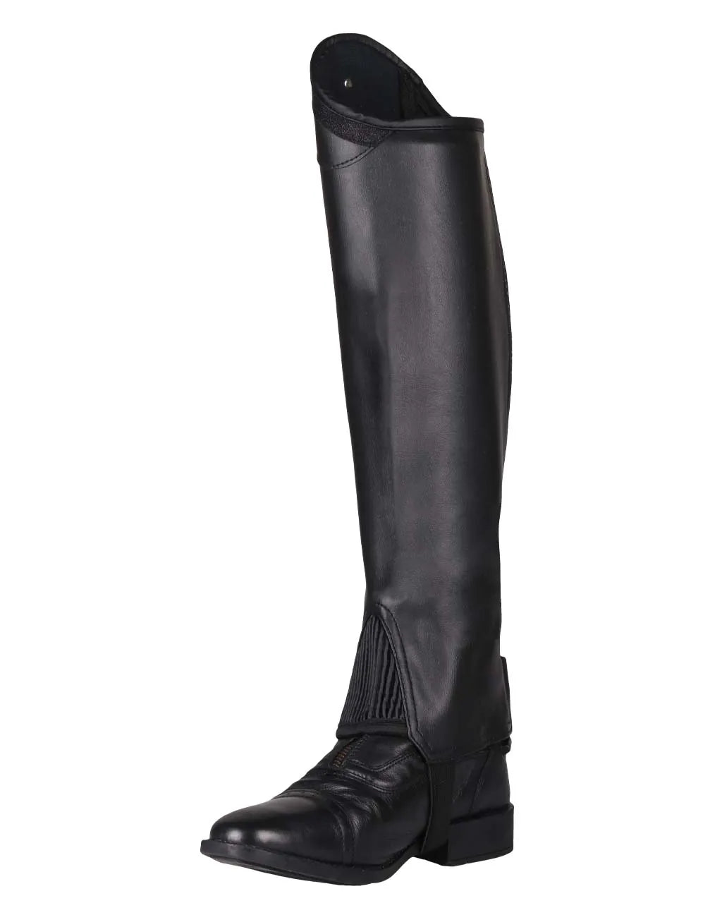 Polainas QHP Chap Shimmer Adult low wide para equitación - vista 12