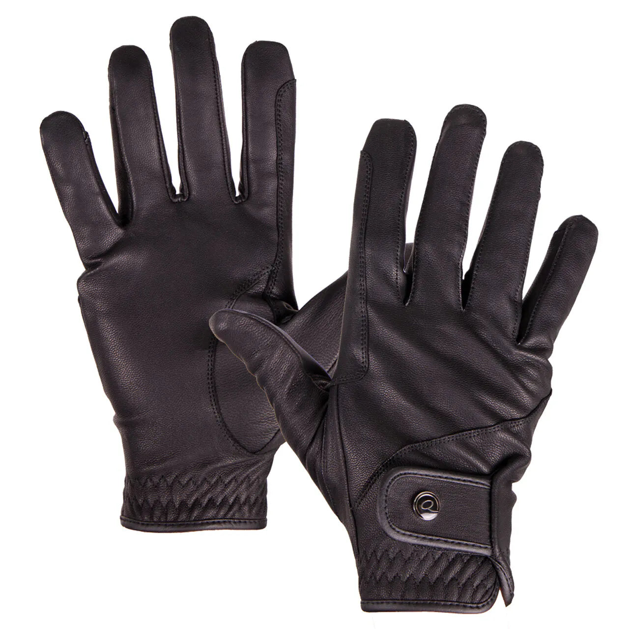 Guantes Glove cuero Pro QHP para equitación - vista 6