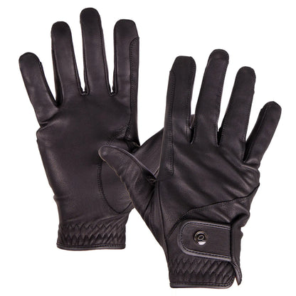 Guantes Glove cuero Pro QHP para equitación - vista 6