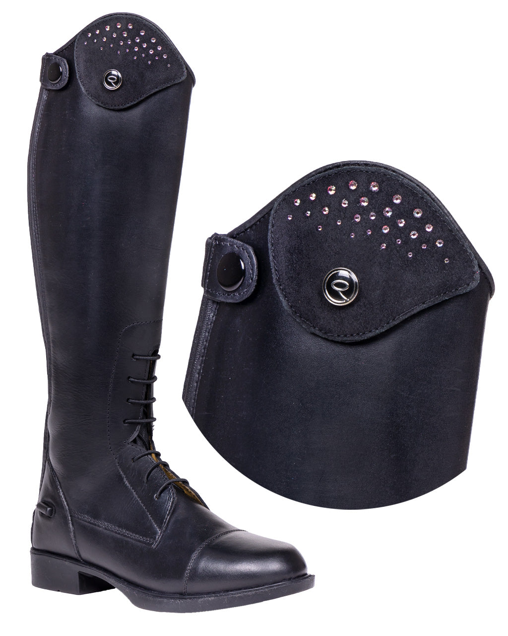 Botas de equitación QHP Exchangeable parte superior Romy Fade para equitación - vista 6
