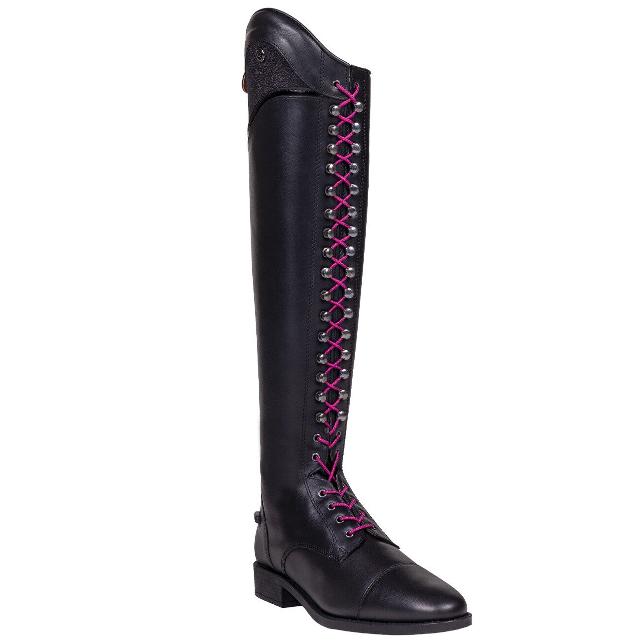Botas de equitación QHP Accesorio para Elasticized laces glitter extra long para equitación