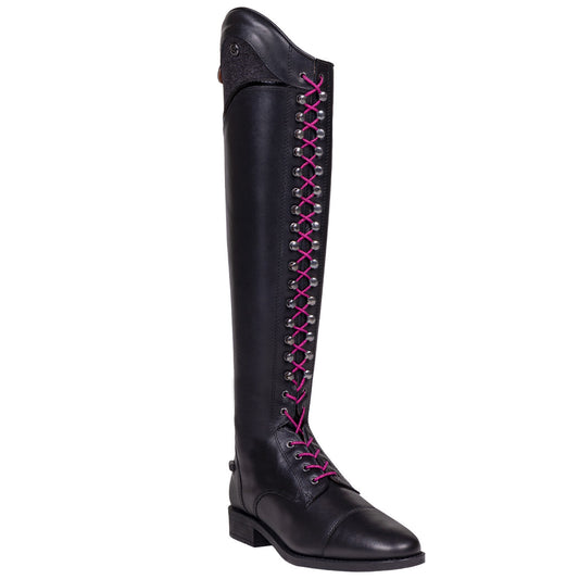Botas de equitación QHP Accesorio para Elasticized laces glitter extra long para equitación