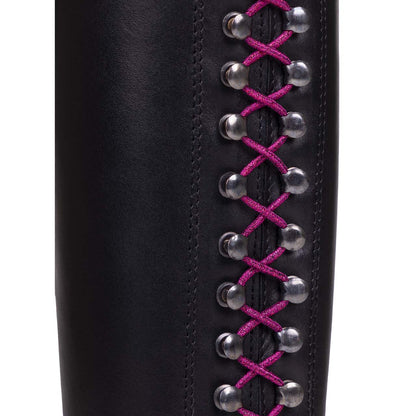 Botas de equitación QHP Accesorio para Elasticized laces glitter extra long para equitación - vista 3