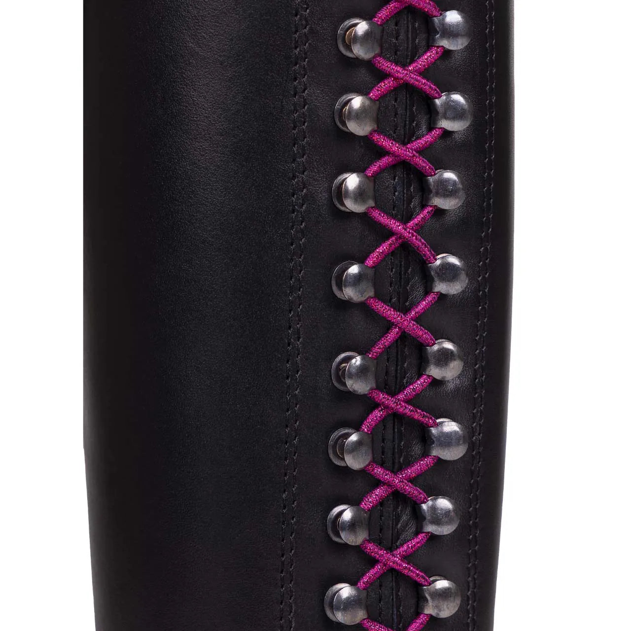 Botas de equitación QHP Accesorio para Elasticized laces glitter extra long para equitación - vista 4