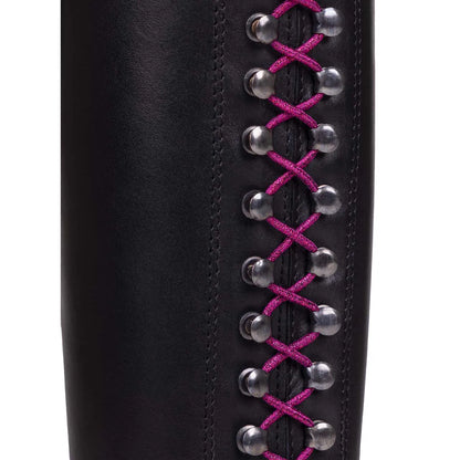 Botas de equitación QHP Accesorio para Elasticized laces glitter extra long para equitación - vista 4