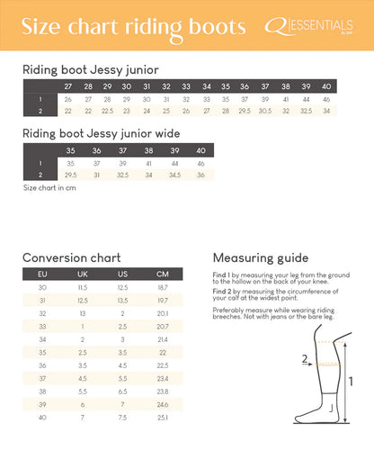 Botas de equitación QHP infantiles Jessy Junior para equitación - vista 4