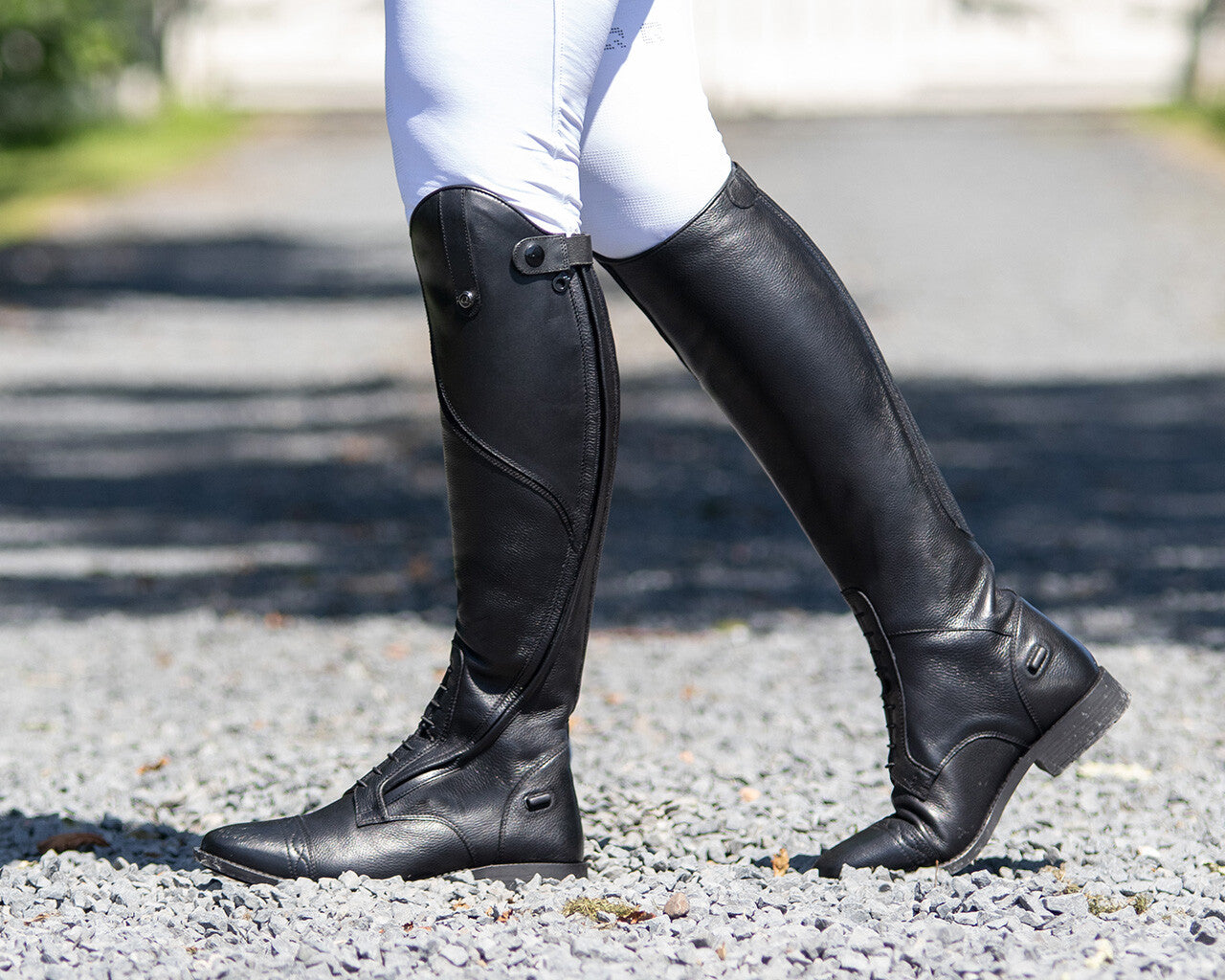 Botas de equitación QHP infantiles Tamar Junior wide para equitación - vista 32