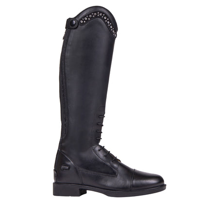 Botas de equitación QHP infantiles Jaimy Junior wide para equitación