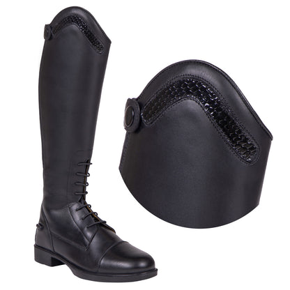 Botas de equitación QHP Exchangeable parte superior Jaimy croco para equitación - vista 10