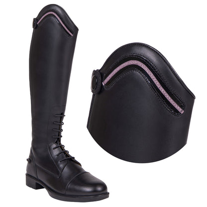 Botas de equitación QHP Exchangeable parte superior Jaimy shine para equitación - vista 6