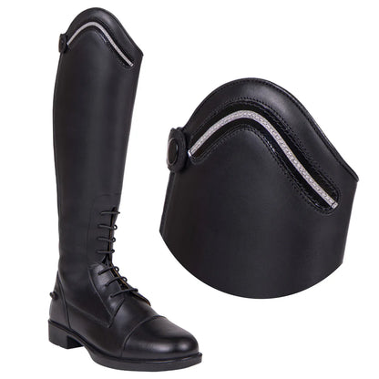Botas de equitación QHP Exchangeable parte superior Jaimy shine para equitación - vista 4