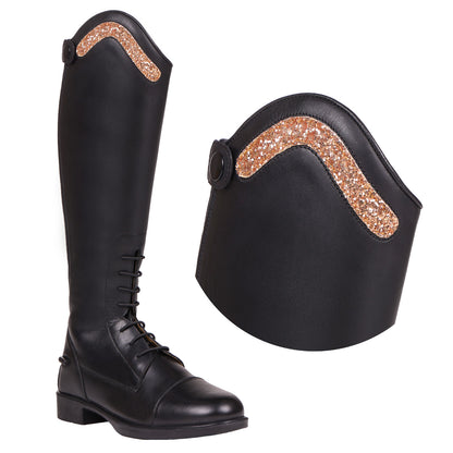 Botas de equitación QHP Exchangeable parte superior Jaimy sparkle para equitación - vista 6