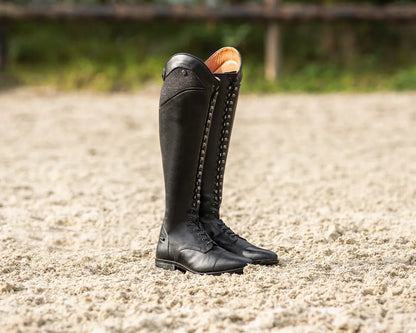 Botas de equitación QHP infantiles Hailey Junior tall para equitación - vista 18