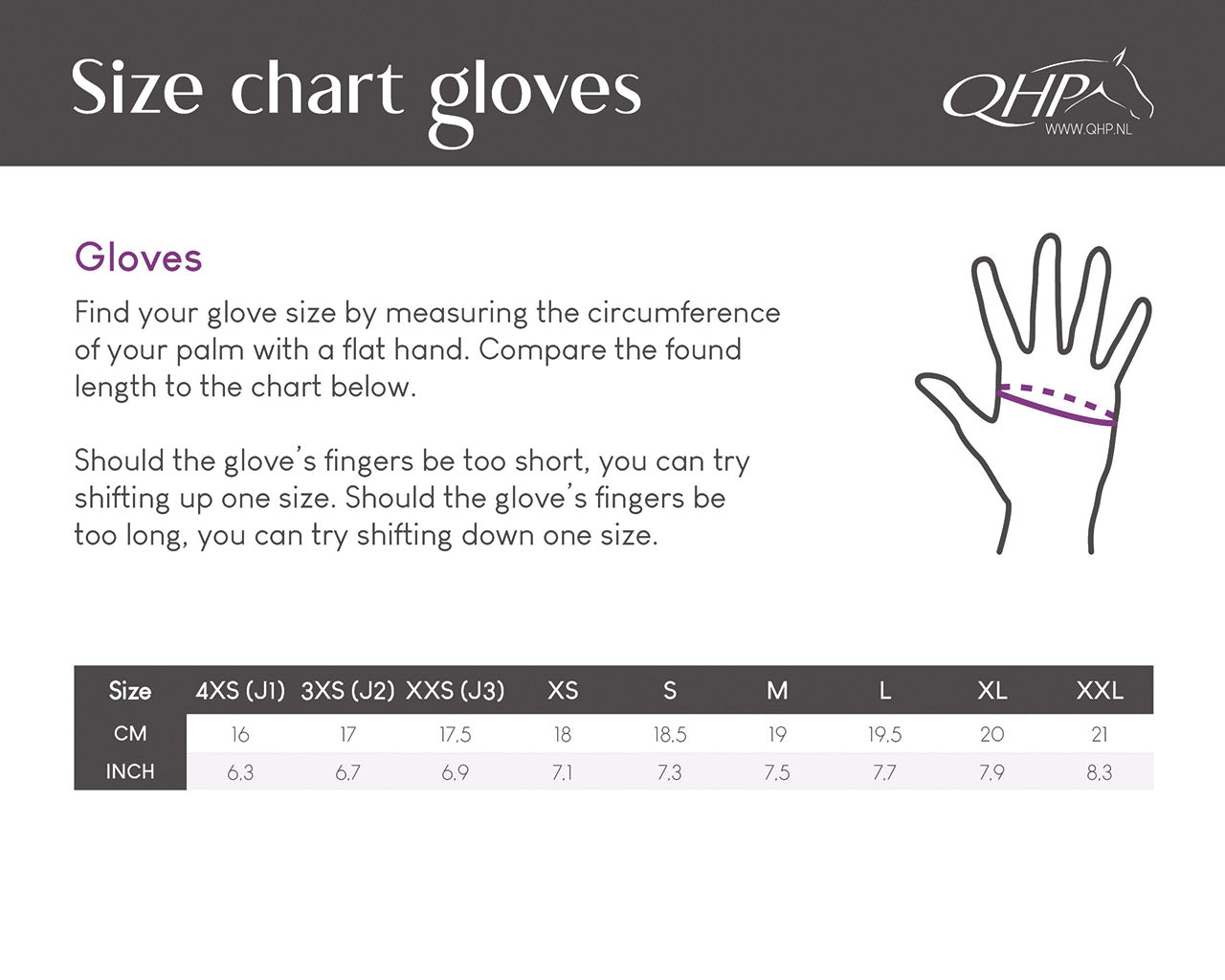 Guantes Glove Solares QHP para equitación - vista 23