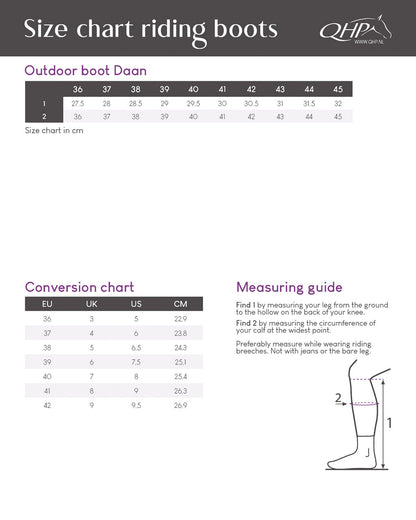 Botas de equitación QHP outdoor Outdoor boot Rylin para equitación - vista 11