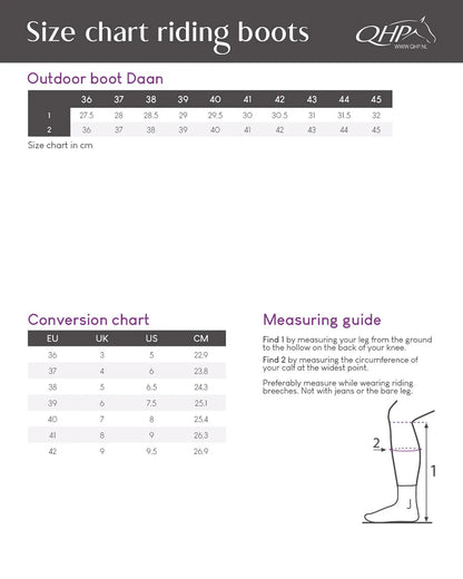 Botas de equitación QHP outdoor Outdoor boot Rylin para equitación - vista 12