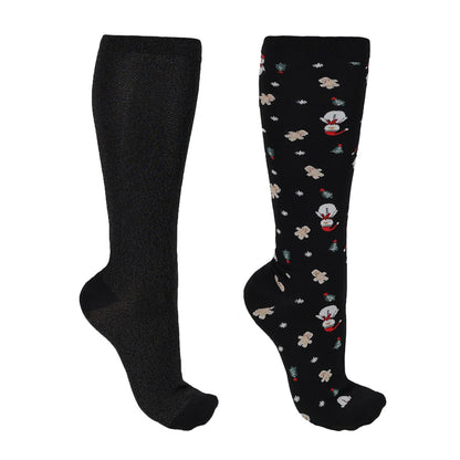Knee stockings Christmas (2-pack) QHP para equitación - vista 7