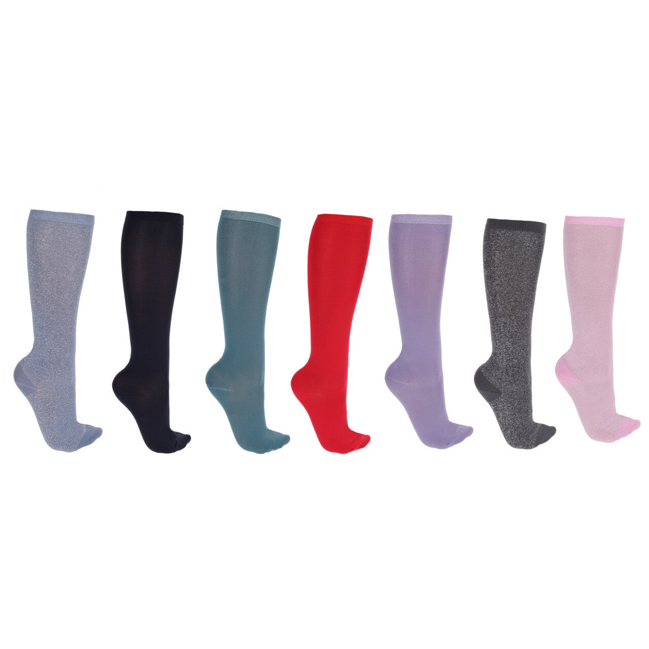 Knee stockings Week colección (7-pack) QHP para equitación - vista 21