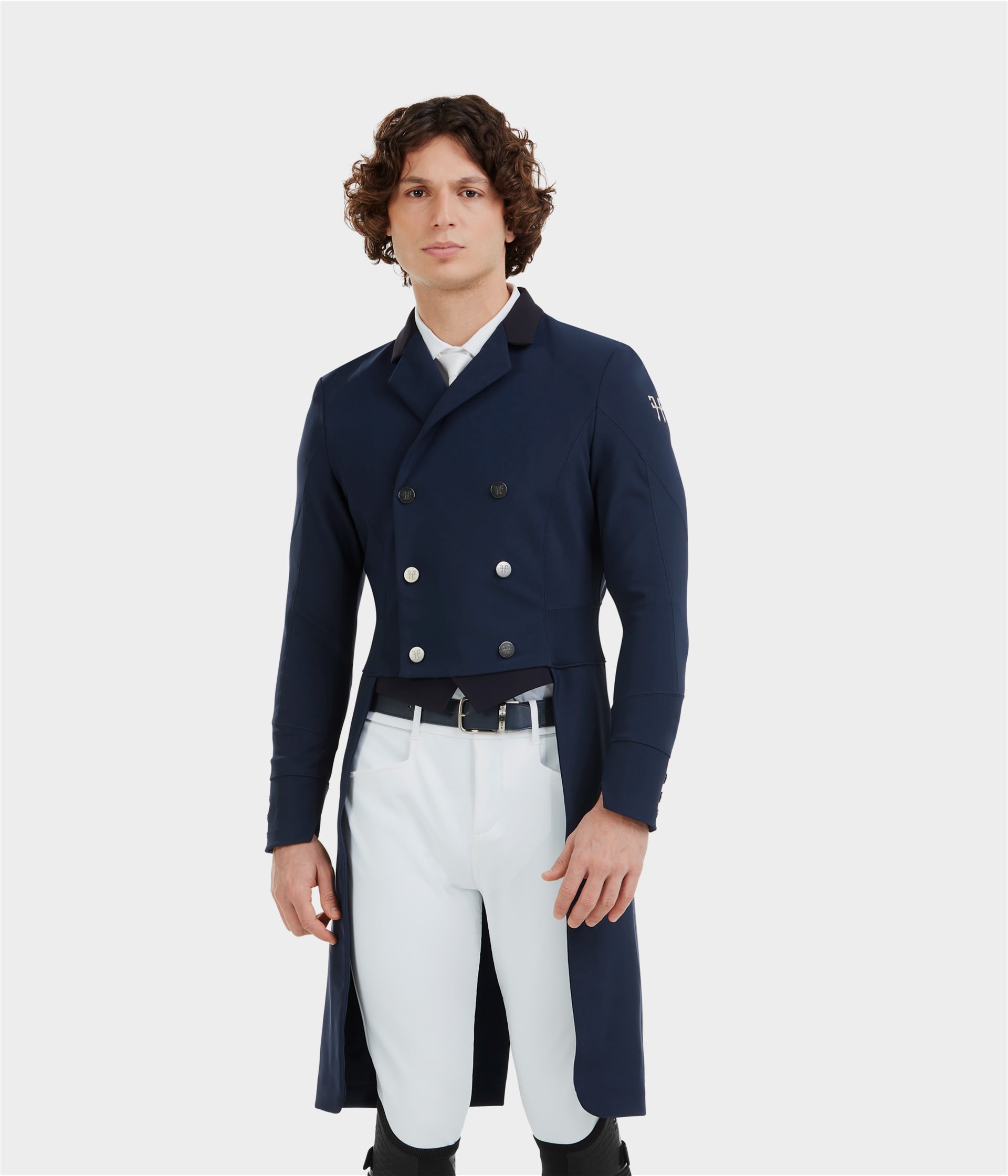 Chaqueta Long Frac long chaqueta de competición para hombre Horse Pilot para equitación