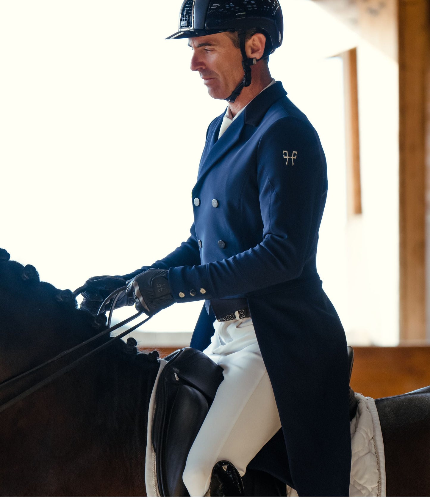 Chaqueta Long Frac long chaqueta de competición para hombre Horse Pilot para equitación - vista 7