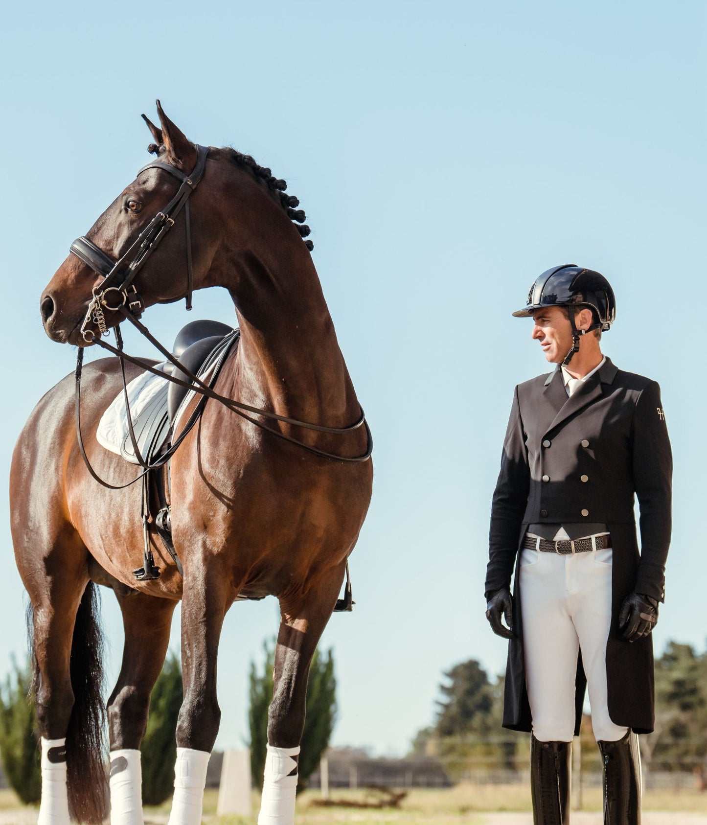Chaqueta Long Frac long chaqueta de competición para hombre Horse Pilot para equitación - vista 11