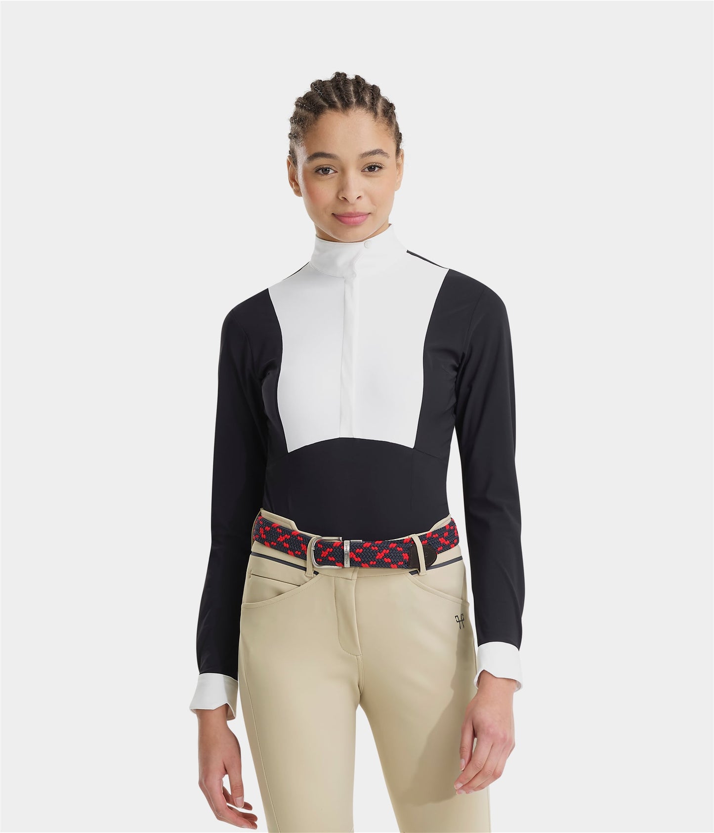 Monica Long-Sleeved camisa de concurso para mujer Horse Pilot para equitación - vista 6