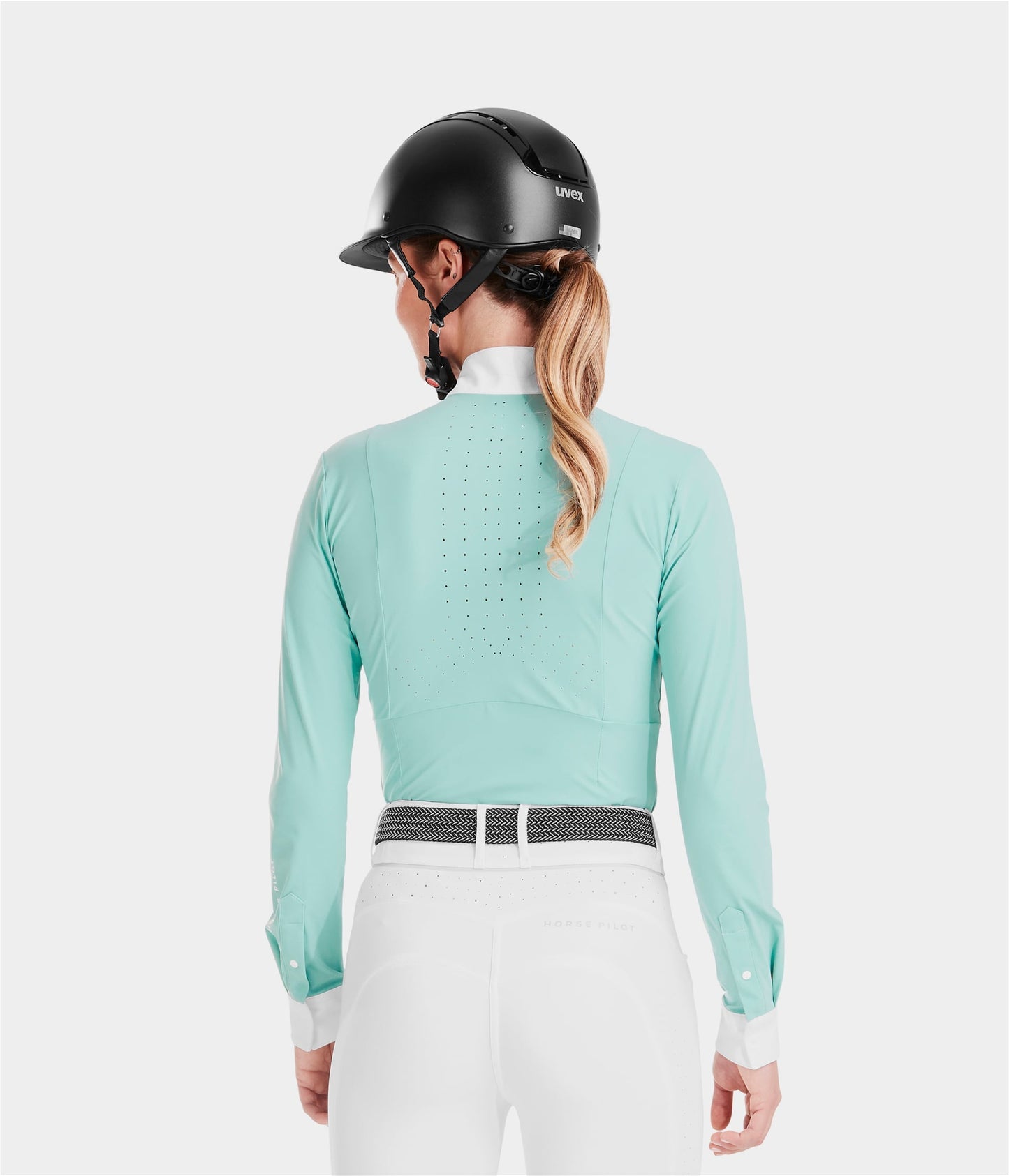 Monica Long-Sleeved camisa de concurso para mujer Horse Pilot para equitación - vista 4