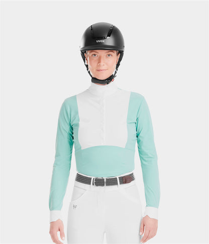 Monica Long-Sleeved camisa de concurso para mujer Horse Pilot para equitación - vista 6