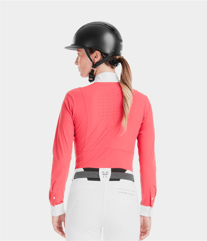 Monica Long-Sleeved camisa de concurso para mujer Horse Pilot para equitación - vista 11