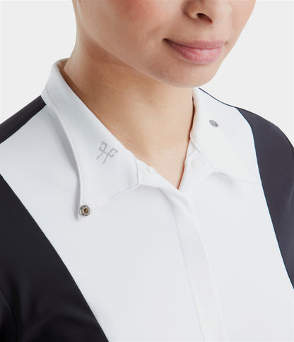 Monica Long-Sleeved camisa de concurso para mujer Horse Pilot para equitación - vista 3
