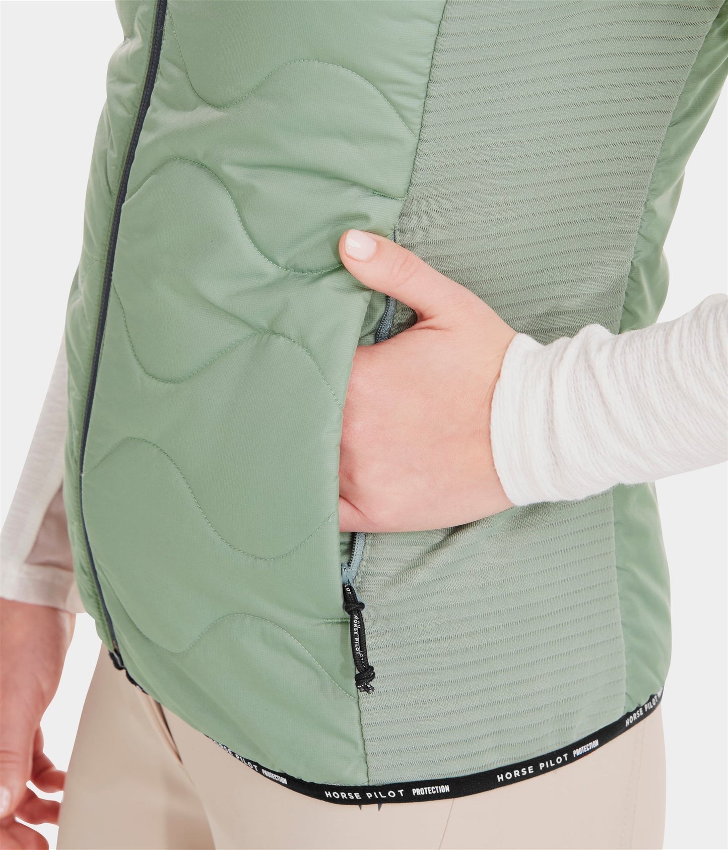 Chaqueta Rider Vest sleeveless riding jacket for women Horse Pilot para equitación - vista 3