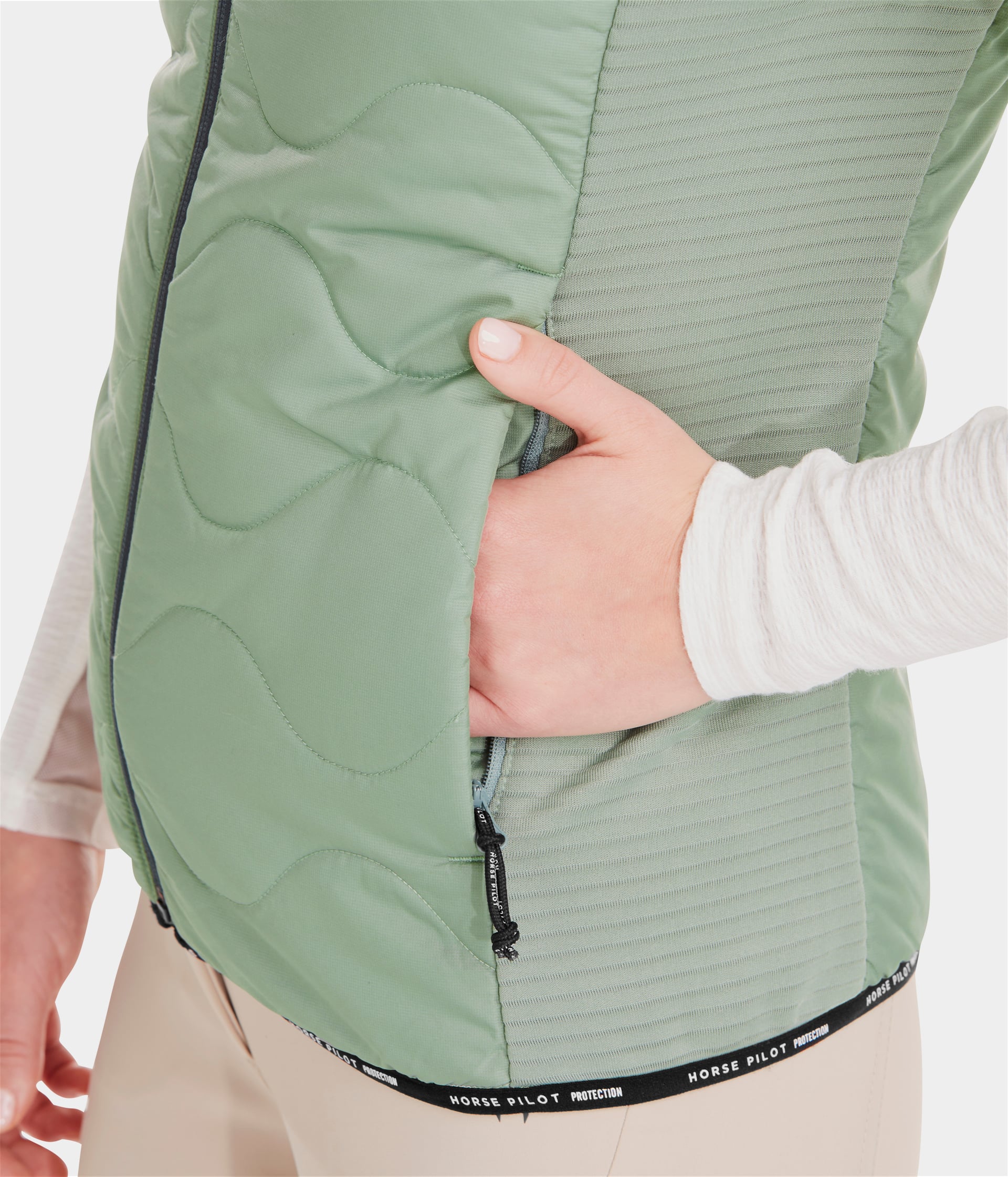 Chaqueta Rider Vest sleeveless riding jacket for women Horse Pilot para equitación - vista 3