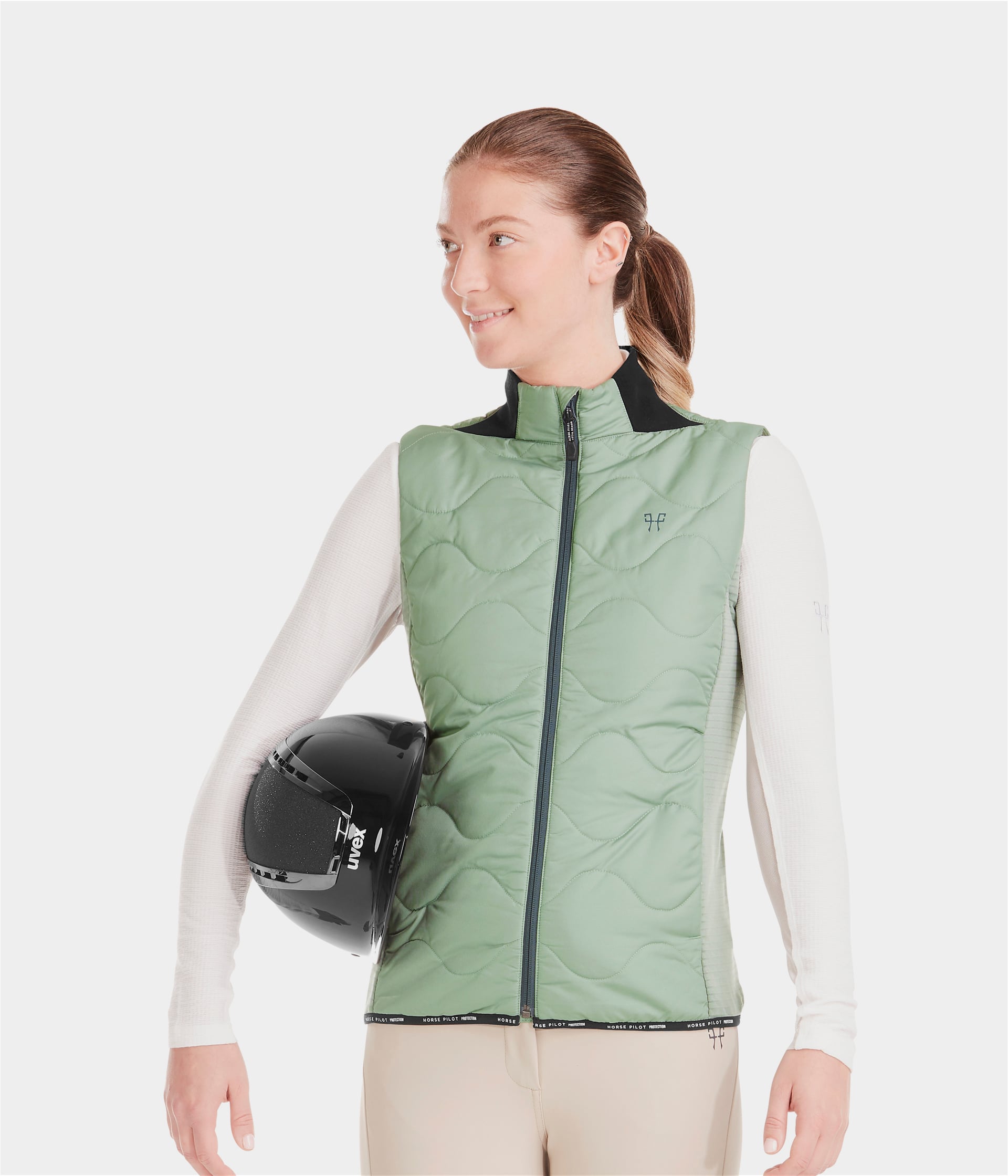 Chaqueta Rider Vest sleeveless riding jacket for women Horse Pilot para equitación - vista 7