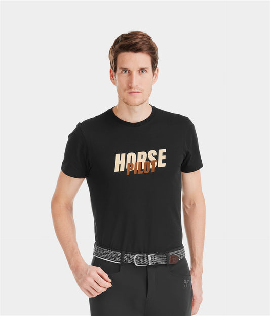 Camisas técnicas Team riding T-shirt for men Horse Pilot para equitación