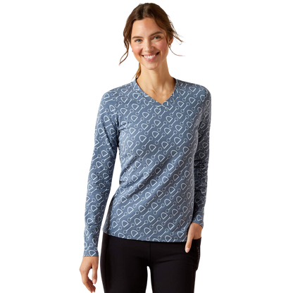 Camiseta Hardware Print Mujer Ariat para equitación