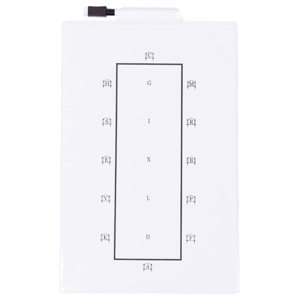 Accesorio ecuestre Practice board doma QHP para equitación