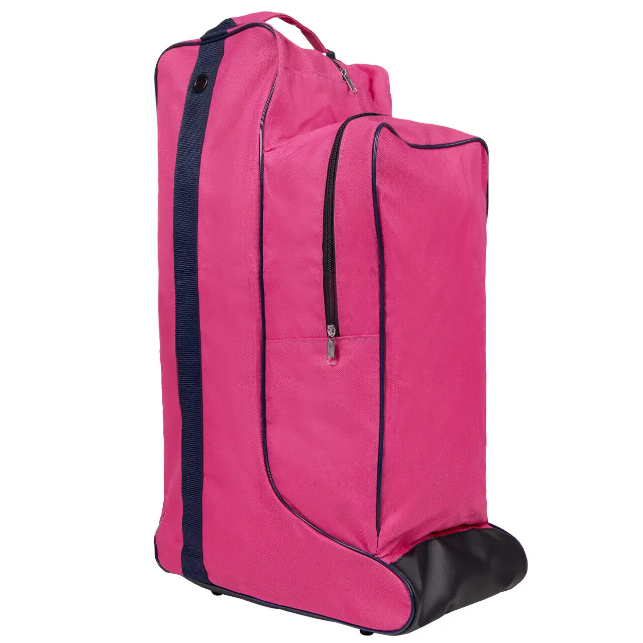 Bolsa botas y casco rosa