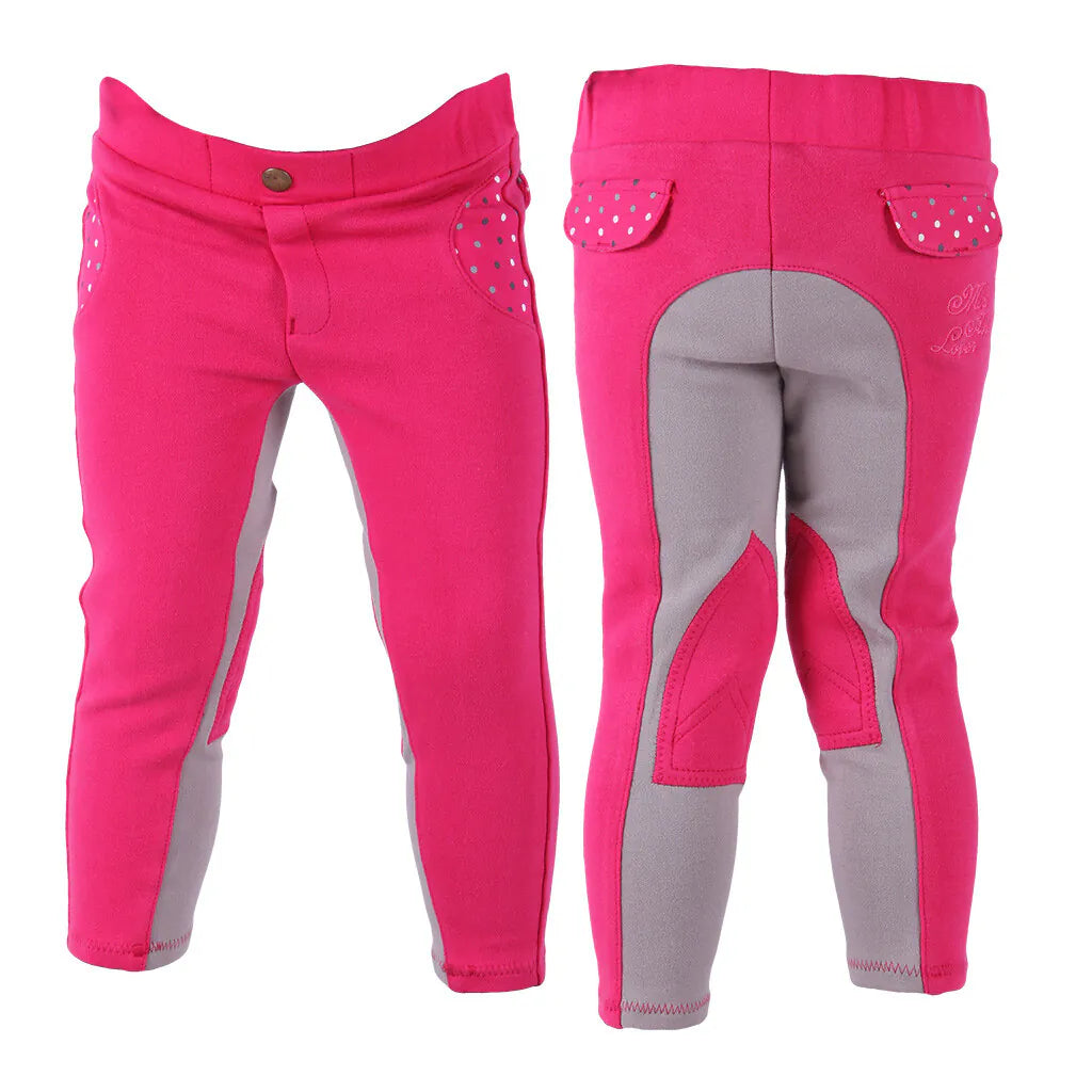 Pantalones Pantalón Breeches Junior Mickey QHP para equitación - vista 4