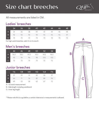 Pantalones entrenamiento pants Cover up QHP para equitación - vista 3