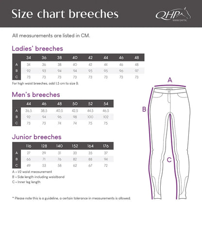 Pantalones entrenamiento pants Cover up QHP para equitación - vista 4