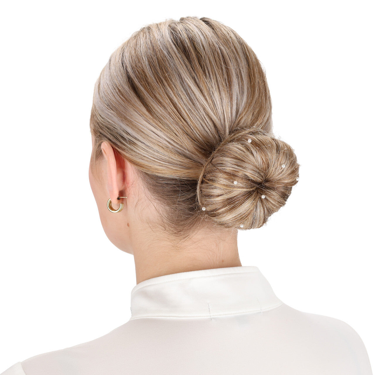 Accesorios para jinete redecilla para pelo Invisible Pearl QHP para equitación